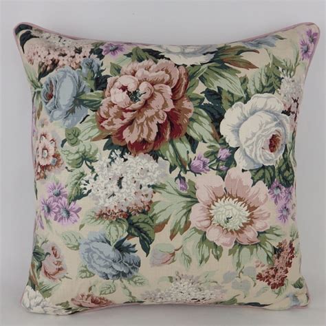 Large Classic Rose Floral Cushion