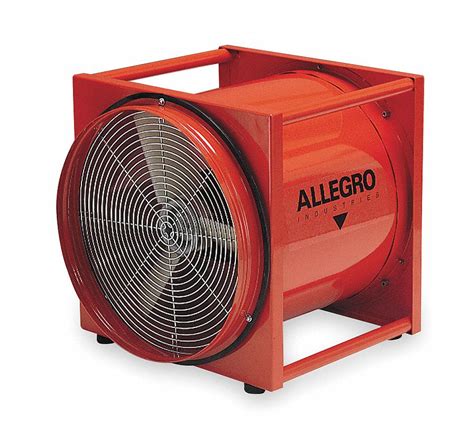 Allegro Axial Explosion Proof Confined Space Fan 12 Hp Hp 115v Ac