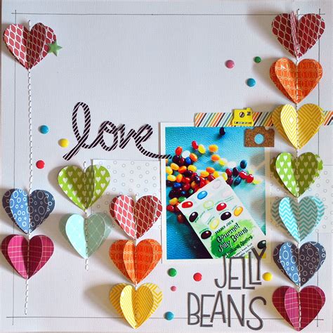 Jelly Beans Love Scrapbook Wedding Scrapbook