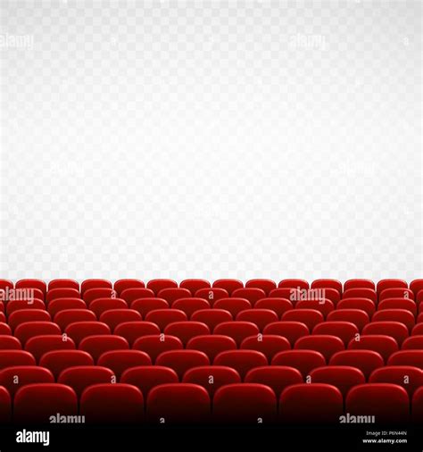 Gran Teatro Vacío Auditorio Con Asientos Rojos Filas De Asientos De