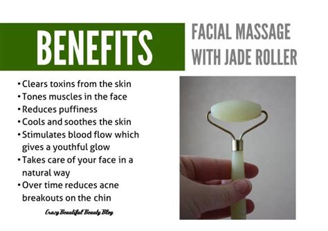 C R A Z Y Beautiful Facial Roller Facial Massage Benefits Jade Roller