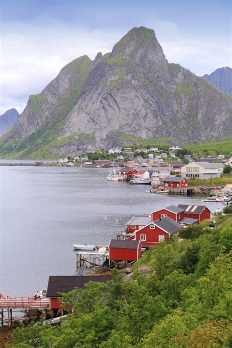 Reine Norwegen Stockbild Bild Von Insel Ansicht Outlook 57540055