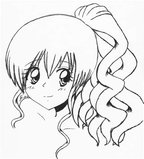 Simple Drawings For Kids Anime Gannuman