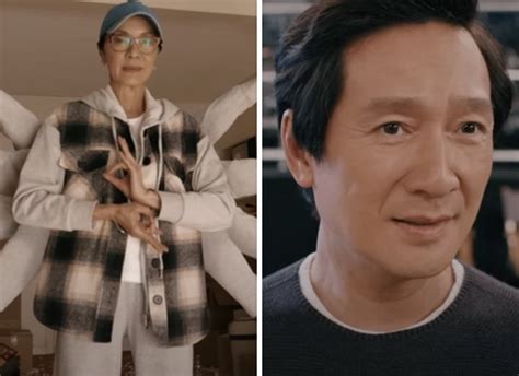 Everything Everywhere All At Once Stars Michelle Yeoh And Ke Huy Quan