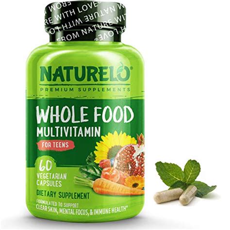 Check spelling or type a new query. NATURELO Whole Food Multivitamin For Teens - Vitamins ...