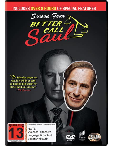 Better Call Saul Season 4 Dvd On Sale Now At Mighty Ape Nz