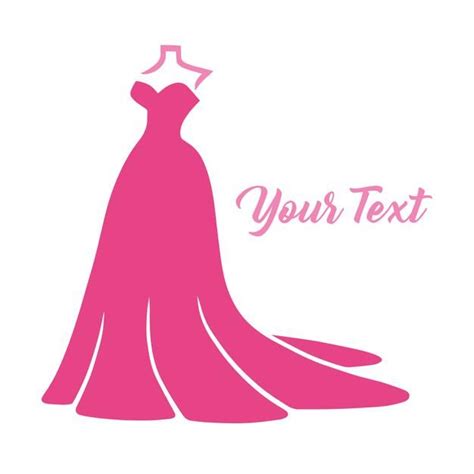 Premium Vector Bridal Wear Wedding Gown Boutique Fashion Logo Design