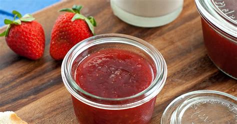 Strawberry Jam With Frozen Strawberries Recipes Yummly