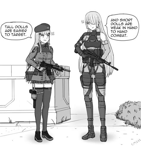 Hk And Ak Girls Frontline Drawn By Carmiki Danbooru