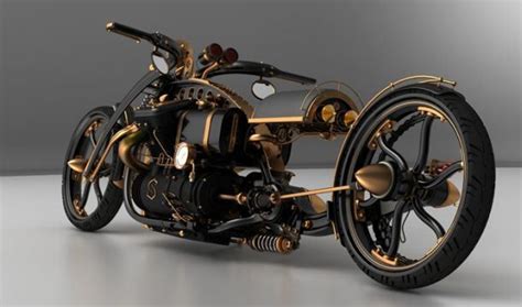 Russian Motorcycle Steampunk Motorcycle Steampunk Vehicle Steampunk
