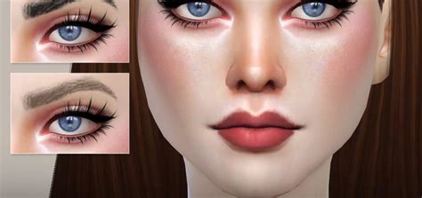 S Club Wm Ts4 Eyebrows F 201704 Sims 4 Haircuts