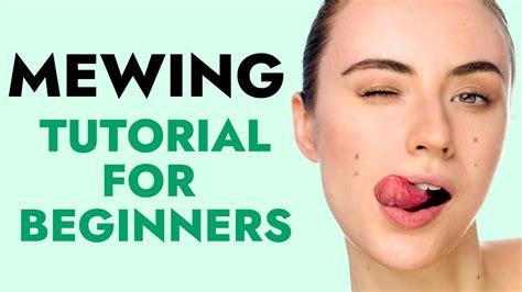 Mewing Beginner Tutorial For Sharper Jawline Youtube