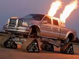 Images of Lifted Trucks With Stacks