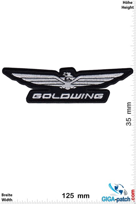 Honda Gold Wing Banner Xl Aufnäher Iron On Patch Schnelle Lieferung