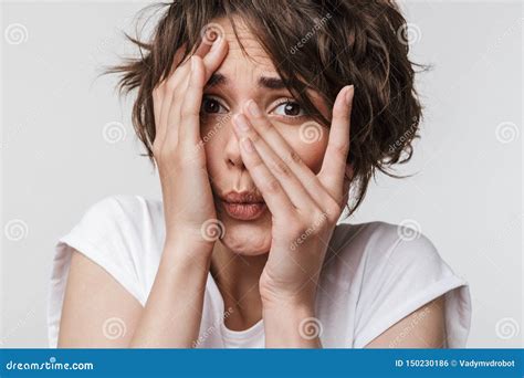 Perplexed Woman Watching Streaming Media On Tablet Stock Image 31671505