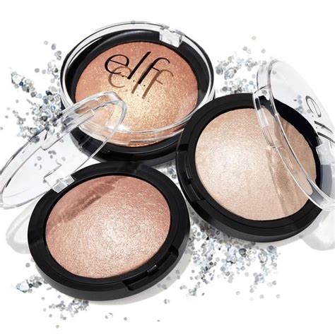 E L F Baked Highlighter Creates A Radiant Glow With Illuminating
