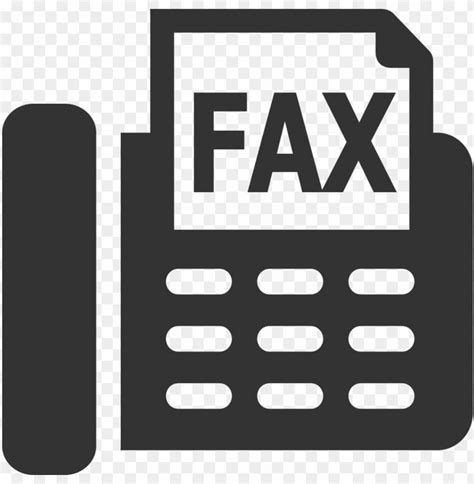 Sending Faxes Fax Machine Icon For Email Signature Png Image With