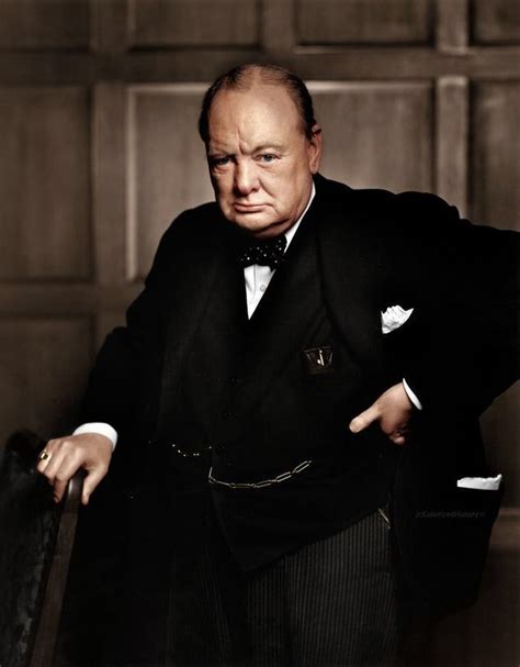 Winston Churchill 1941 Colorized Photos Colorized Historical Photos Historical Photos