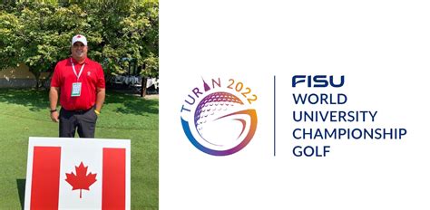 Wagner Represents Canada At Fisu World University Golf Championships