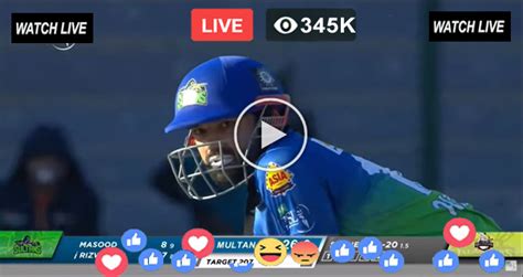 Psl Live Streaming Multan Sultans Vs Lahore Qalandars Live Match