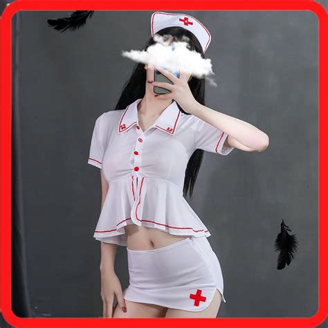 Jual Baju Lingerie Cosplay Nurse Kostum Seragam Suster Perawat Lcp4748
