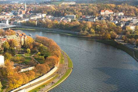 E Weichsel Ist Der Längste Fluss in Polen Redaktionelles Foto Bild von länge stadtbild