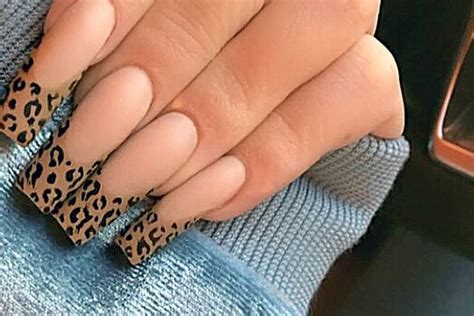 Kylie Jenner Just Made The Leopard French Manicure The Nail Art Trend
