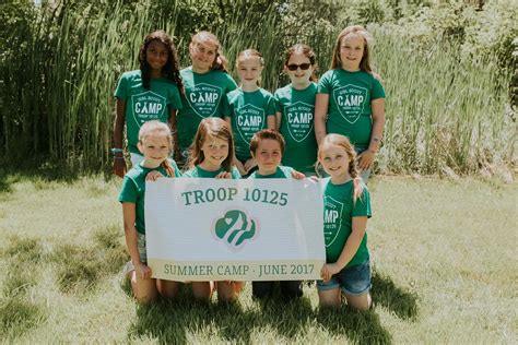 Girl Scouts Summer Camp Bridging To Juniors The Homespun Hostess