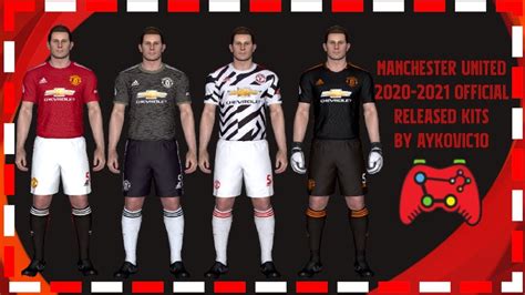 Pes 2017manchester United 2021 Official Released Kitsby Aykovic10