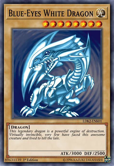 Blue Eyes White Dragon By Gena97 On Deviantart White Dragon Blue Eyes Yugioh Dragon Cards