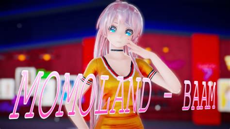 Mmd Momoland Baamcollaboration With Jenyuuie 2k 60fps Youtube