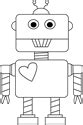 valentines day clip art valentines day images robot clipart robot craft robots drawing