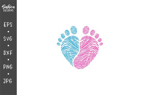 Free Free 210 Heart Baby Feet Svg SVG PNG EPS DXF File