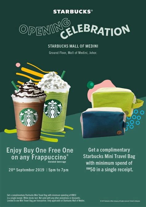 Starbucks Opening Celebration Mall of Medini - 20 Sep 2019