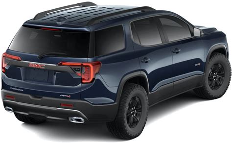 2021 Gmc Acadia Gets New Midnight Blue Color First Look