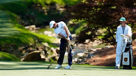 Masters Champion Charl Schwartzel Of South Africa Plays A Stroke On The
