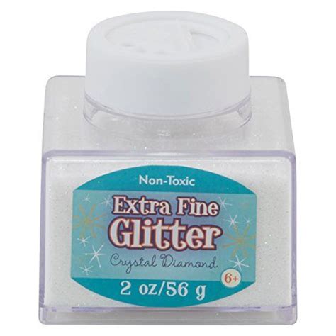 Sulyn Extra Fine Crystal Diamond Glitter Stacker Jar 2 Ounces Non