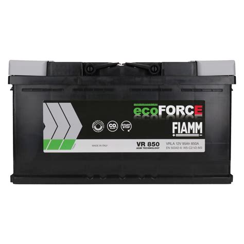 Fiamm Ecoforce 12v 95ah Agm Batterie Autobatterie Starterbatterie