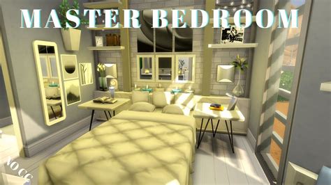 💕 Master Bedroom 😴 Sims 4 Speed Build Stop Motion No Cc Youtube