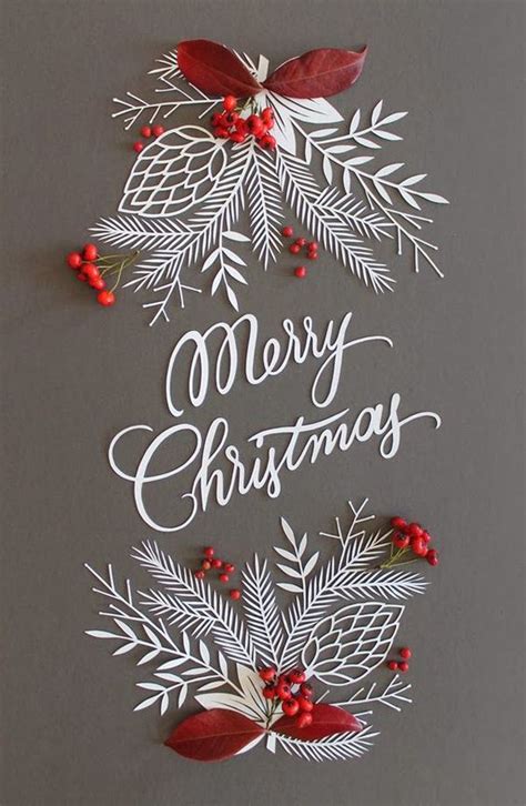 Pretty And Colorful Paper Cut Christmas Decorations