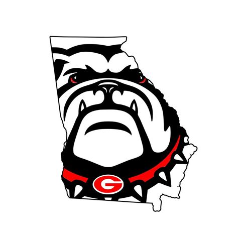Georgia Bulldogs SVG, Dawg State SVG, Go Dawgs SVG, Silhouette instant