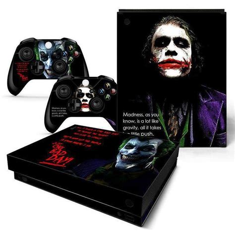 The Joker Xbox One X Vinyl Skin Sticker Wrap In 2022
