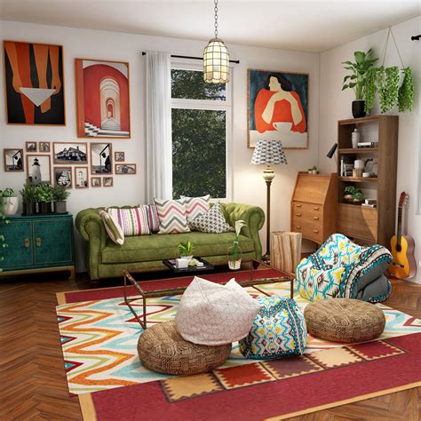 How To Get Bohemian Design Style The Coohom Blog