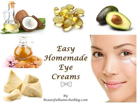 Easy Homemade Eye Creams