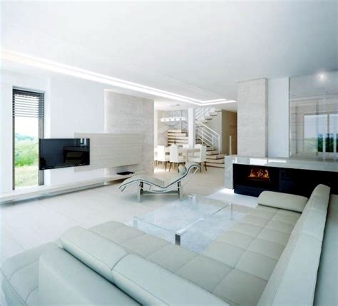 Pure White Minimalist Living Room 20 Modern Design Ideas For Home