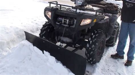 The Best Atv Snow Plows To Get The Job Done