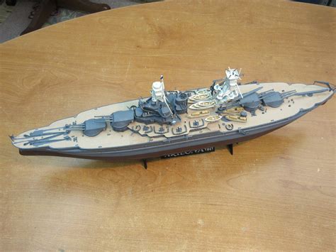 Uss Arizona Bb 39 Plastic Model Military Ship Kit 1350 Scale