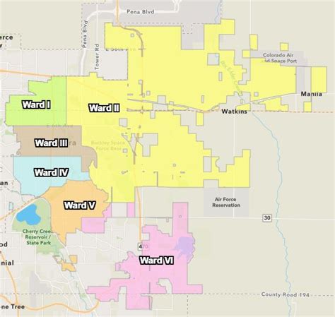 New Council Ward Boundary Map Now Available City Of Aurora
