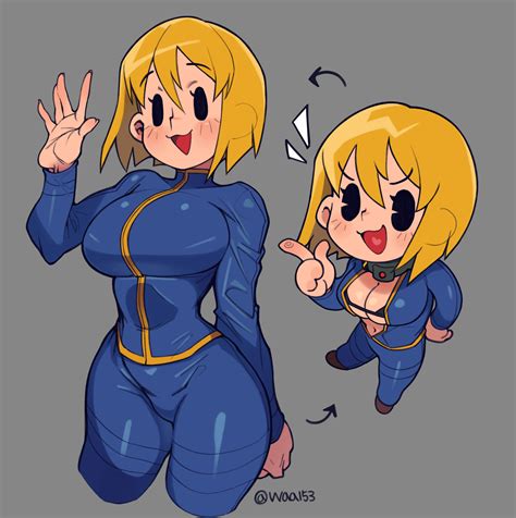 Vault Girl Fallout And 1 More Drawn By Waa153 Danbooru