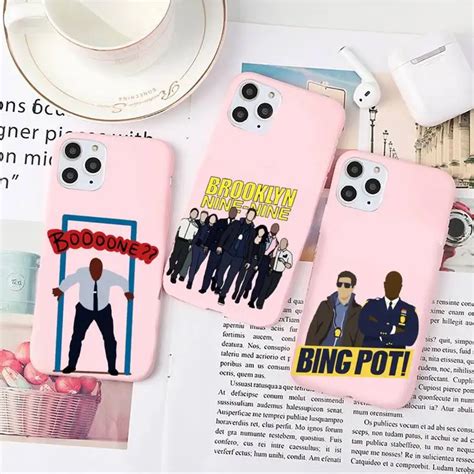 Brooklyn Nine Nine 99 Phone Case Pink Candy Color For Iphone 6 7 8 11